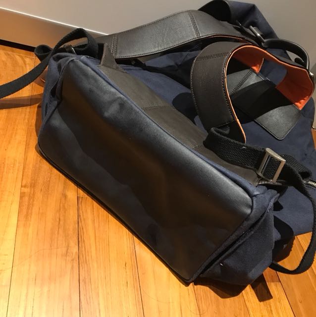 jack spade leather backpack