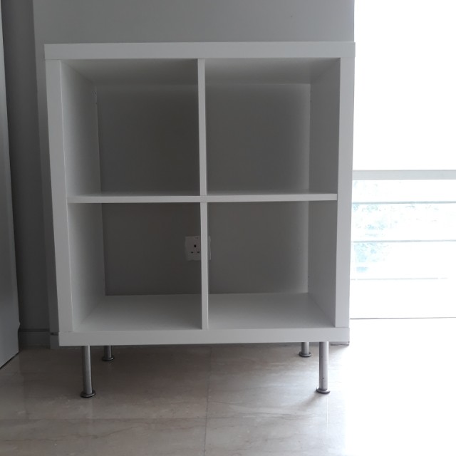 Kallax shelving unit with Legs, Furniture & Home Living, Furniture