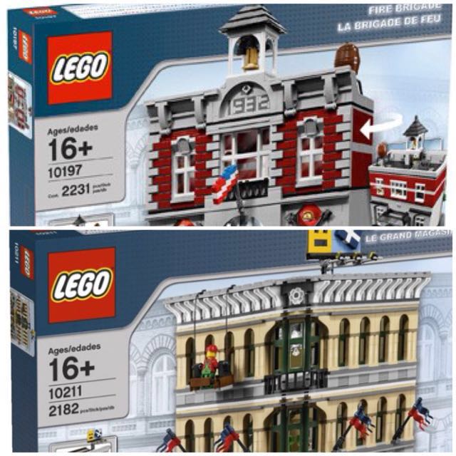 lego expert fire station