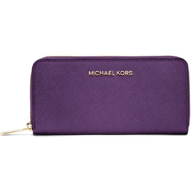 lavender michael kors wallet