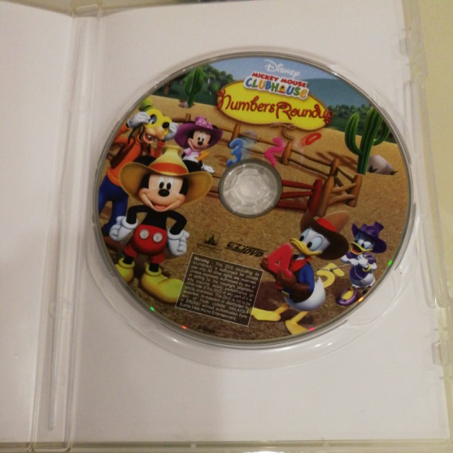 Mickey Mouse DVD - Numbers RoundUp, Hobbies & Toys, Toys & Games on ...