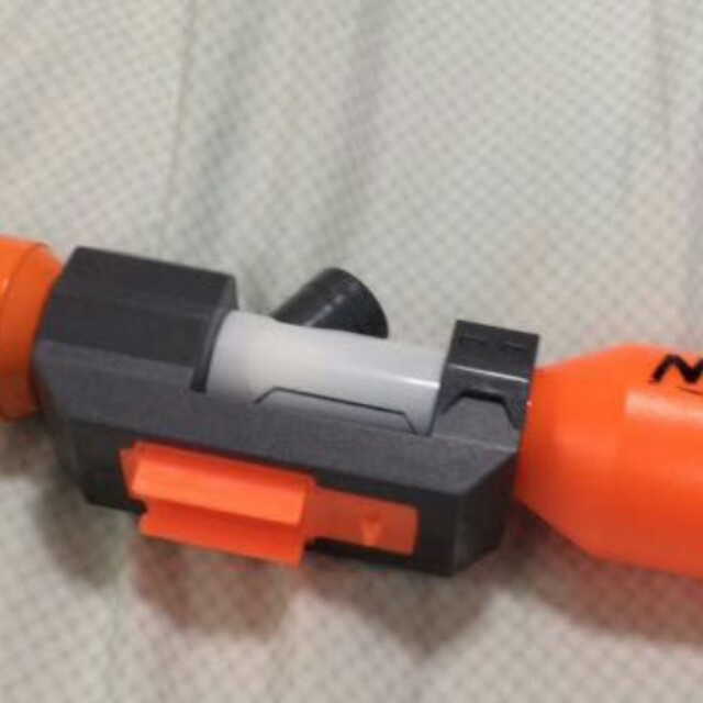 Nerf Long Range Kit Scope and Barrel, Hobbies & Toys, Toys & Games on