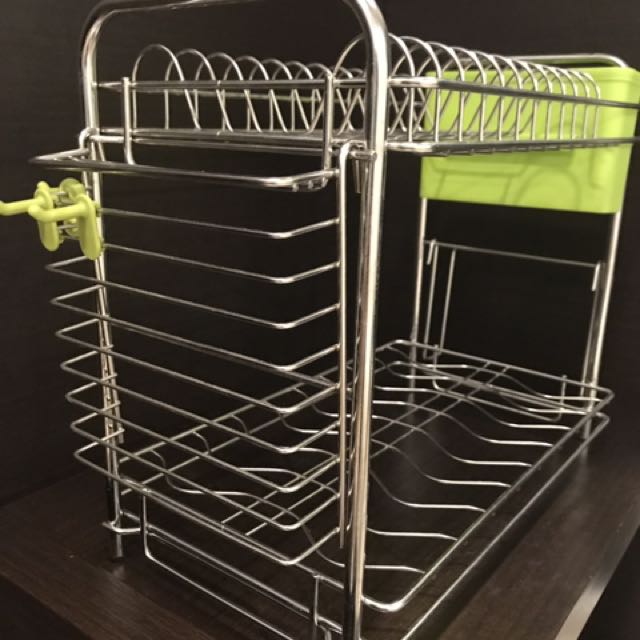 Stainless Steel Dish drainer (no rust at all, perfect condition), TV