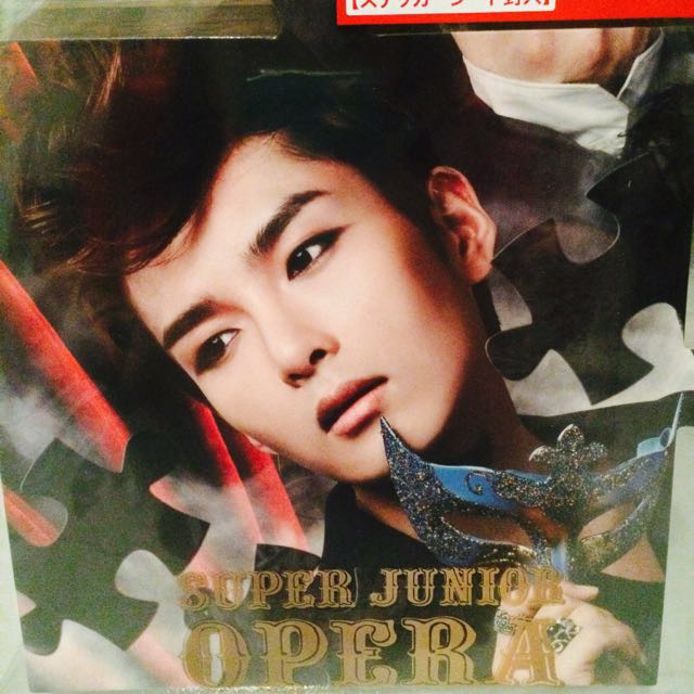 Super Junior Opera Japanese Single Ryeowook Version Entertainment K Wave On Carousell
