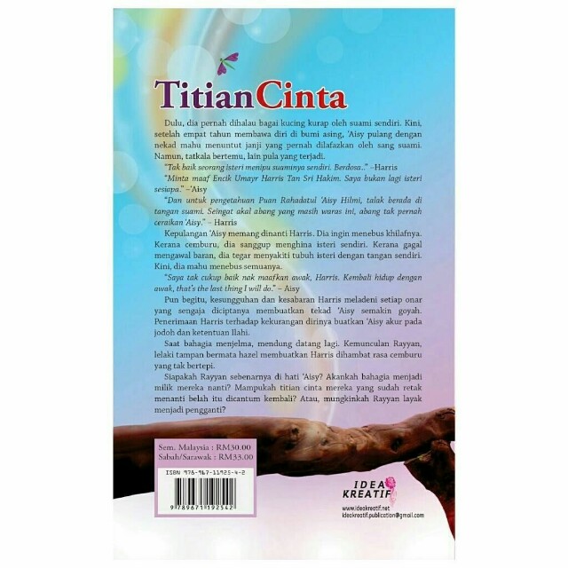 Titian Cinta Novel Diadaptasi Ke Drama Books Stationery Books On Carousell