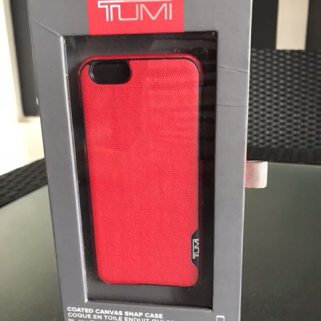 Tumi iphone 6 6s Coated Canvas Snap Case Mobile Phones Gadgets Mobile Gadget Accessories Other Mobile Gadget Accessories on Carousell