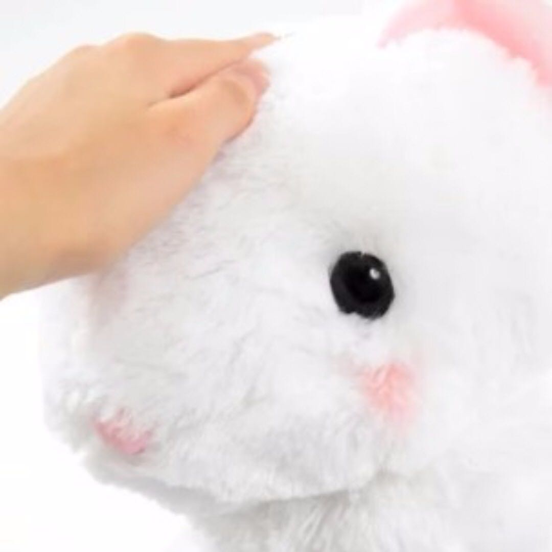 white ferret plush