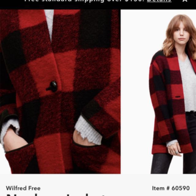 Wilfred neelam jacket on sale
