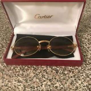 Gold Cartier Frames