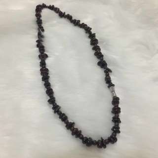 AUTHENTIC Red Garnet necklace stones (imported)