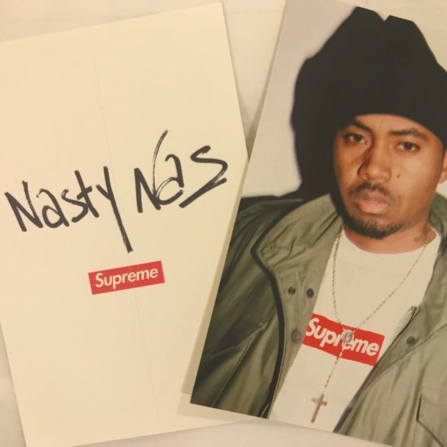 nas supreme sticker
