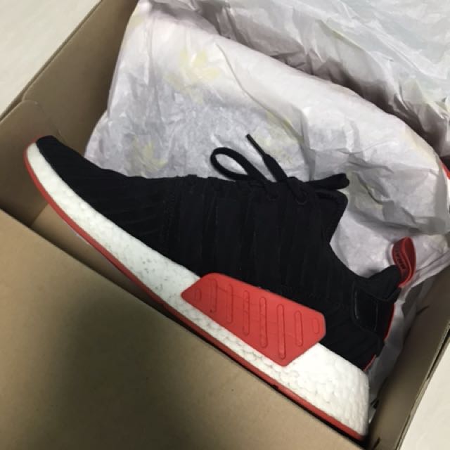 Adidas NMD R2 Bred Men s Fashion Footwear Sneakers on Carousell