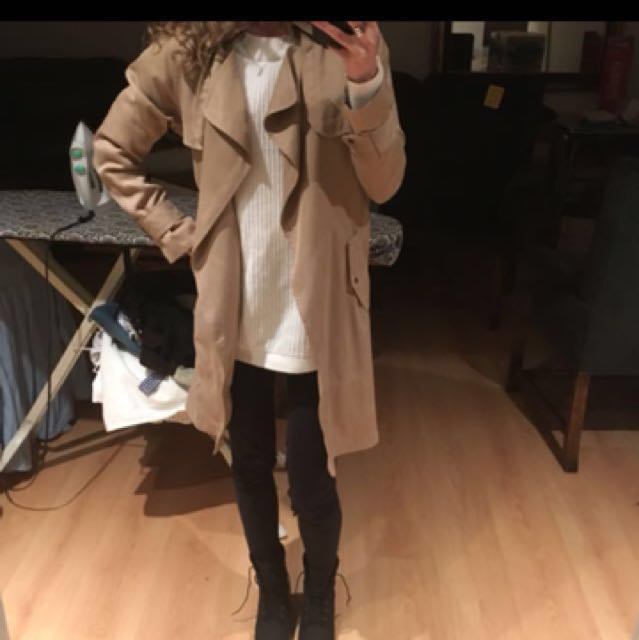 Aritzia lawson trench hot sale