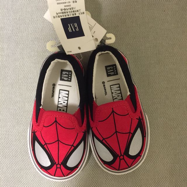 baby gap spiderman shoes