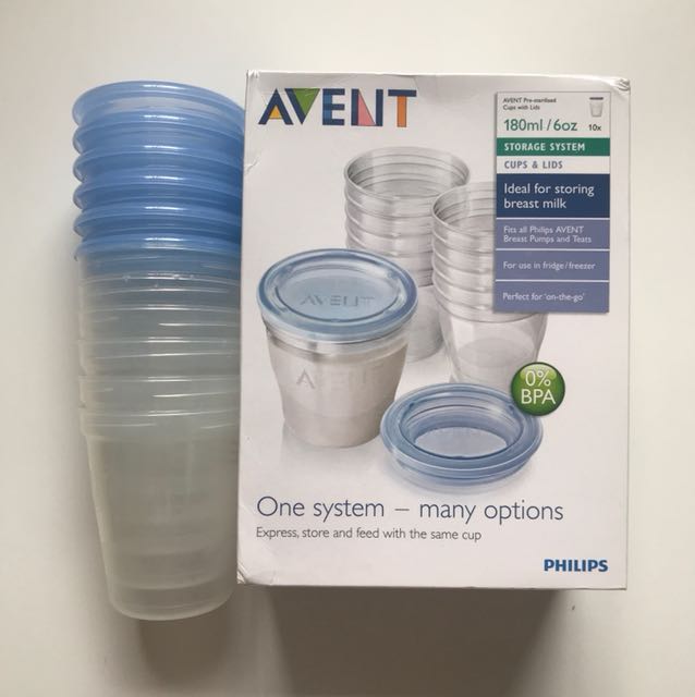avent storage bottles