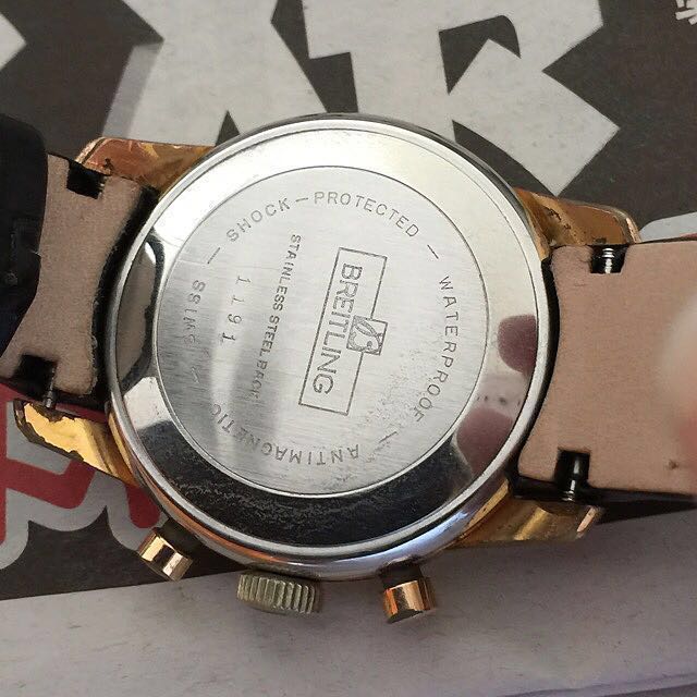 Breitling Geneve Ref 1191 Mechanical Winding Chronograph 60s not