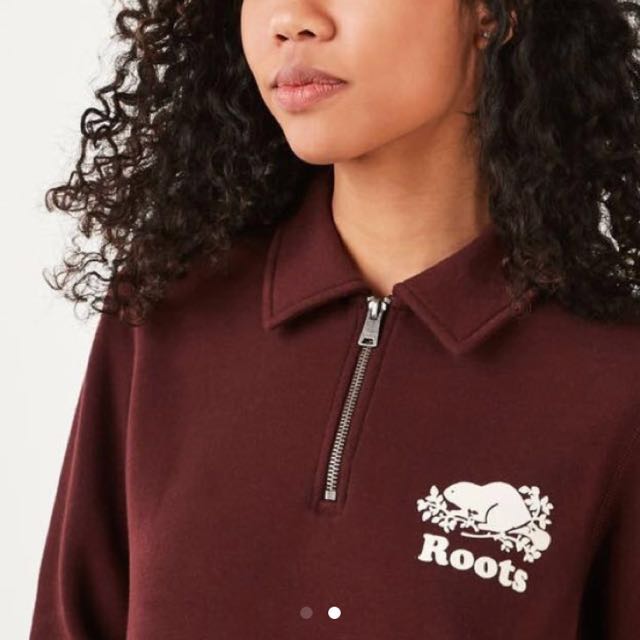 Burgundy root quarter zip Women s Fashion Clothes on Carousell