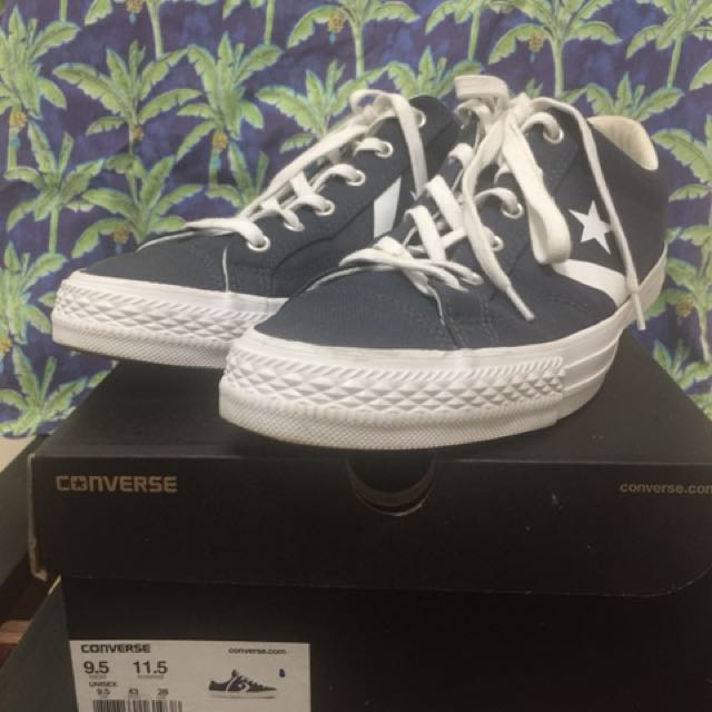 converse athletic navy