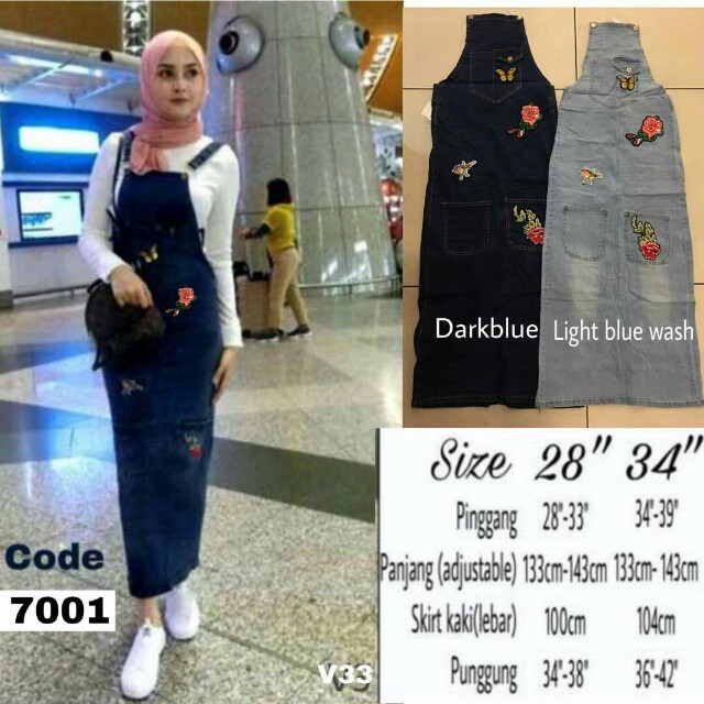 jumpsuit jeans muslimah