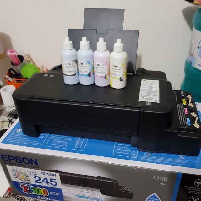 Epson L120 pigment printer, Computers 