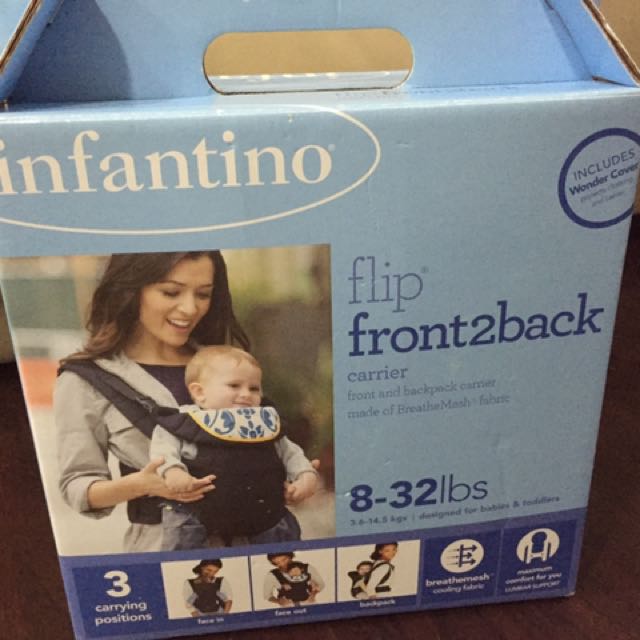 infantino flip front2back carrier instructions