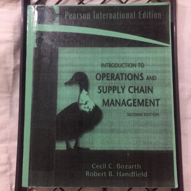 Introduction To Opertions And Supply Chain Management Buku Alat Tulis Buku Pelajaran Di Carousell