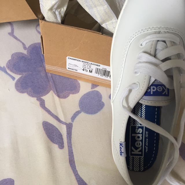 keds champion white leather