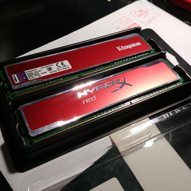 Kingston HyperX 8GB DDR3 1600 Kit (2x4GB), Computers & Tech, Parts ...