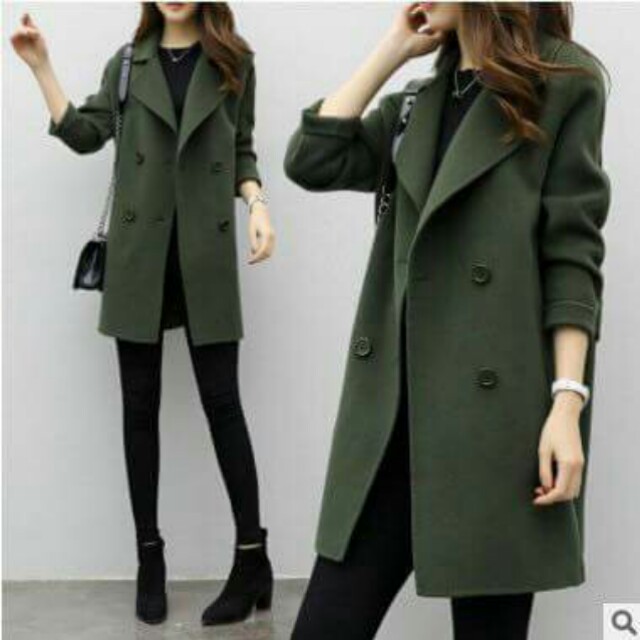 JKUYWX Korean Fashion Mid-Length Trench Coat Outfits Elegant Print Long  Sleeve A-Line Dress Suit Spring Thin Plus Size 2 Piece Set (Color : Vert,  Size : 3XL code) : Amazon.co.uk: Fashion