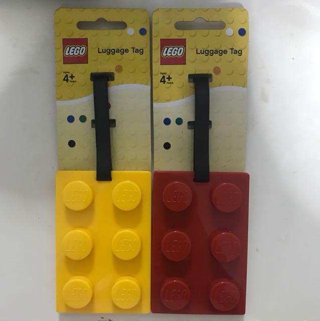 lego luggage tag