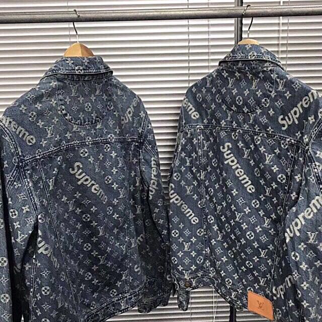 Louis Vuitton x Supreme :: Jacquard Denim Chore Coat [LTD STOCK]
