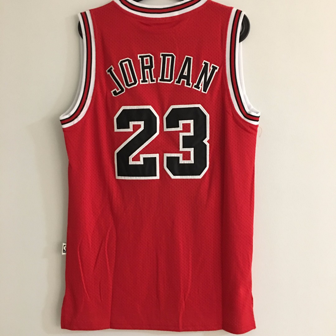 Michael Jordan #23 Half/Half Wizards Bulls Jersey Hardwood Classic 54 Needs  Help