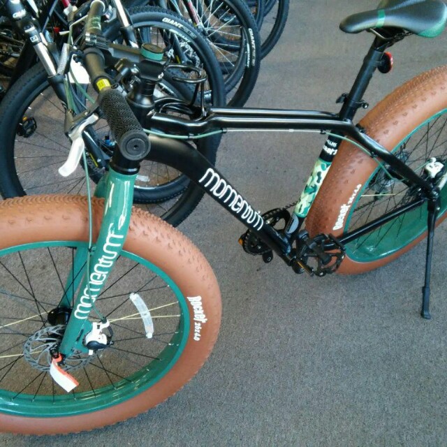 Momentum fat shop tire bike