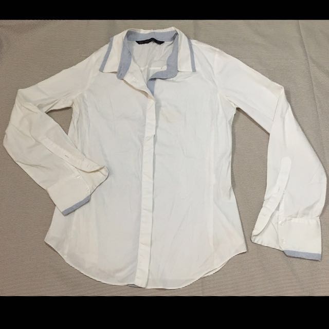 zara long sleeve polo