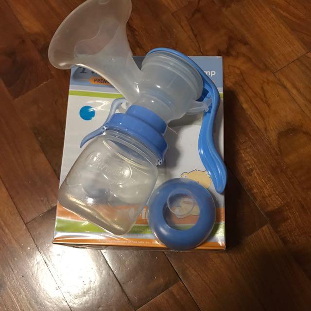 Pureen Manual Breast Pump Babies Kids Nursing Feeding On