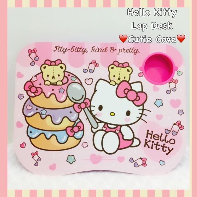 Sale In Stock In Sg Hello Kitty Sanrio License Lap Desk Women S