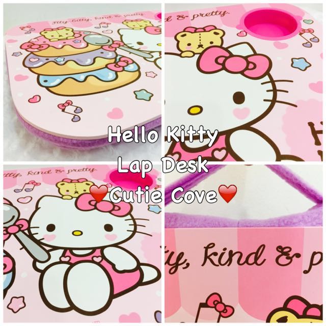 Sale In Stock In Sg Hello Kitty Sanrio License Lap Desk Women S