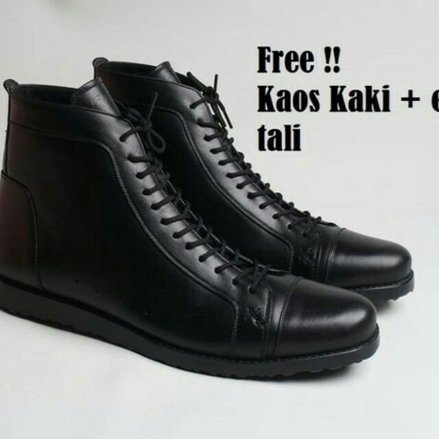 Sepatu Boot Pria Sepatu Kulit Asli Sepatu Kerja Sepatu Casual
