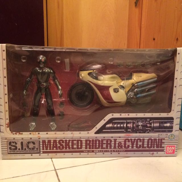 SIC S.I.C Vol.14 Kamen Masked Rider 1 & Cyclone by Bandai, 興趣及