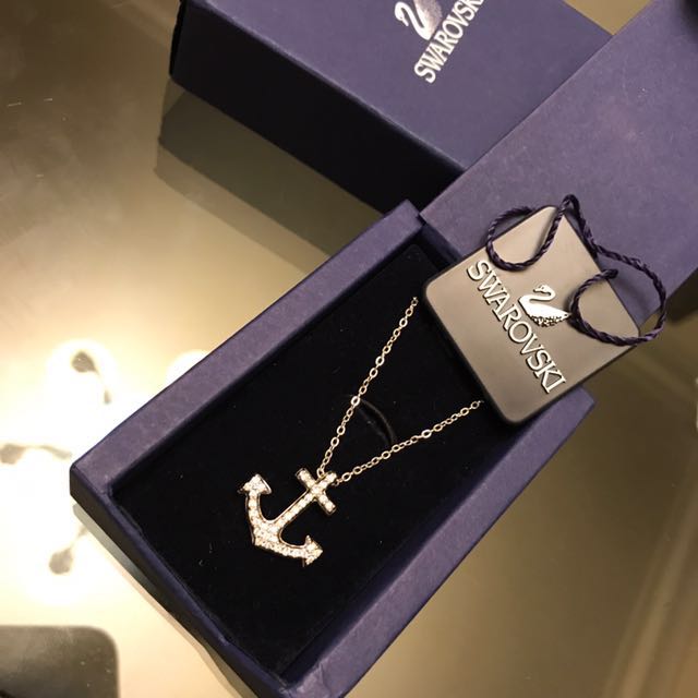 Swarovski anchor new arrivals necklace
