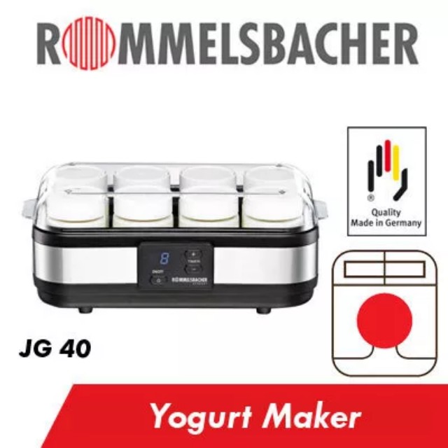 (RESERVED) Brand New Rommelsbacher Yogurt Maker TYP JG 40, TV & Home Appliances, Kitchen