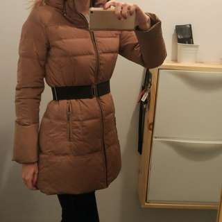 Zara down coat jacket