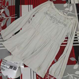 blouse uniqlo