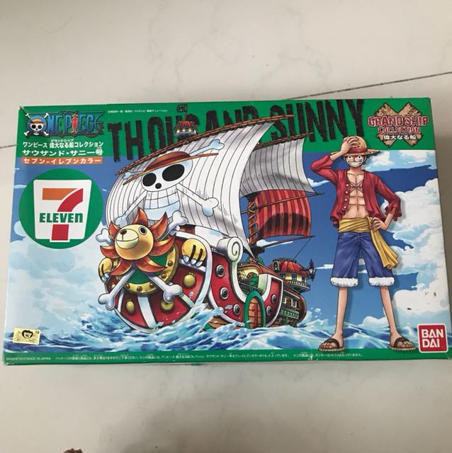 7 Eleven 7 11 Thousand Sunny One Piece Ship Pirate Hobbies Toys Toys Games On Carousell