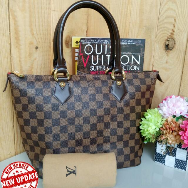 Louis Vuitton Saleya Shoulder Bag Damier Ebene