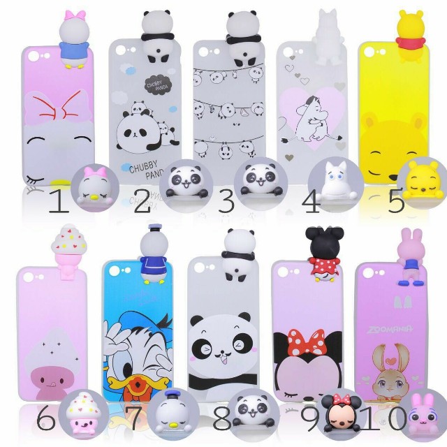 casing motif boneka intip untuk hp samsung iphone oppo xiaomi vivo
