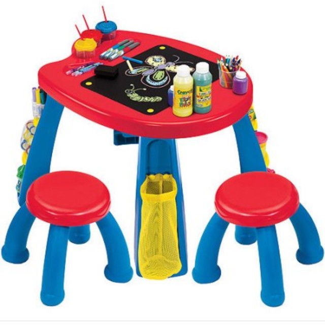 Crayola Creativity Play Station Desk Chair Furniture Tables
