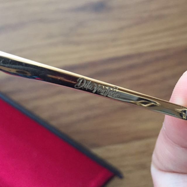 Dita Von Teese Sunglasses Femme Totalle 18k Gold Women S Fashion