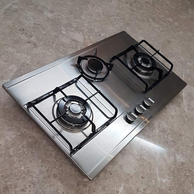 Electrolux EHG7332x Stainless Steel Gas Cooker Hob, TV & Home
