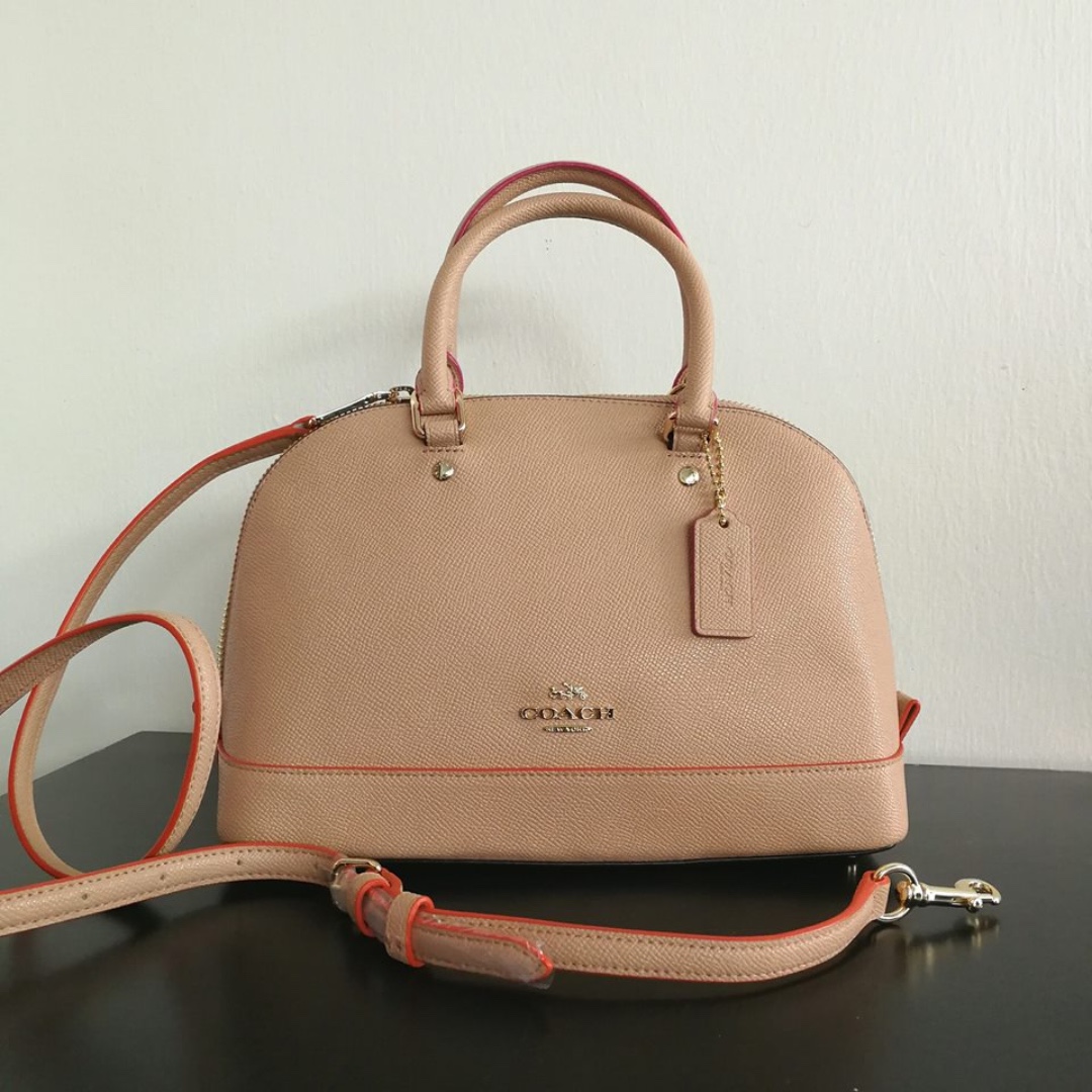 coach sierra satchel pink